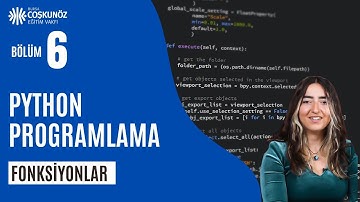 Python Döngüler ve Fonksiyonlar, Print ve Return Komutu  Uygulamaları