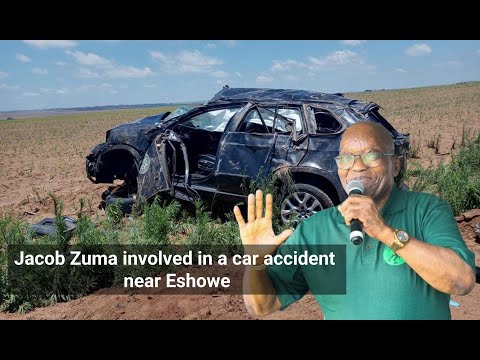Former President Jacob Zuma involved in a car accident near Eshowe