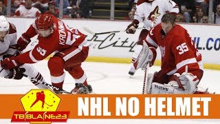 NHL No Helmet Plays