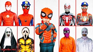 What If Many SPIDER-MAN Vs BAD GUYS...??Superbad Guys Transformation Into Superheroes (LIVE ACTION )