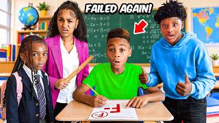 big brother helps younger sibling with school they instantly grow closer