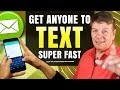 Get Anyone To Text or Call You - New Method Super Fast to Manifest a Text Message