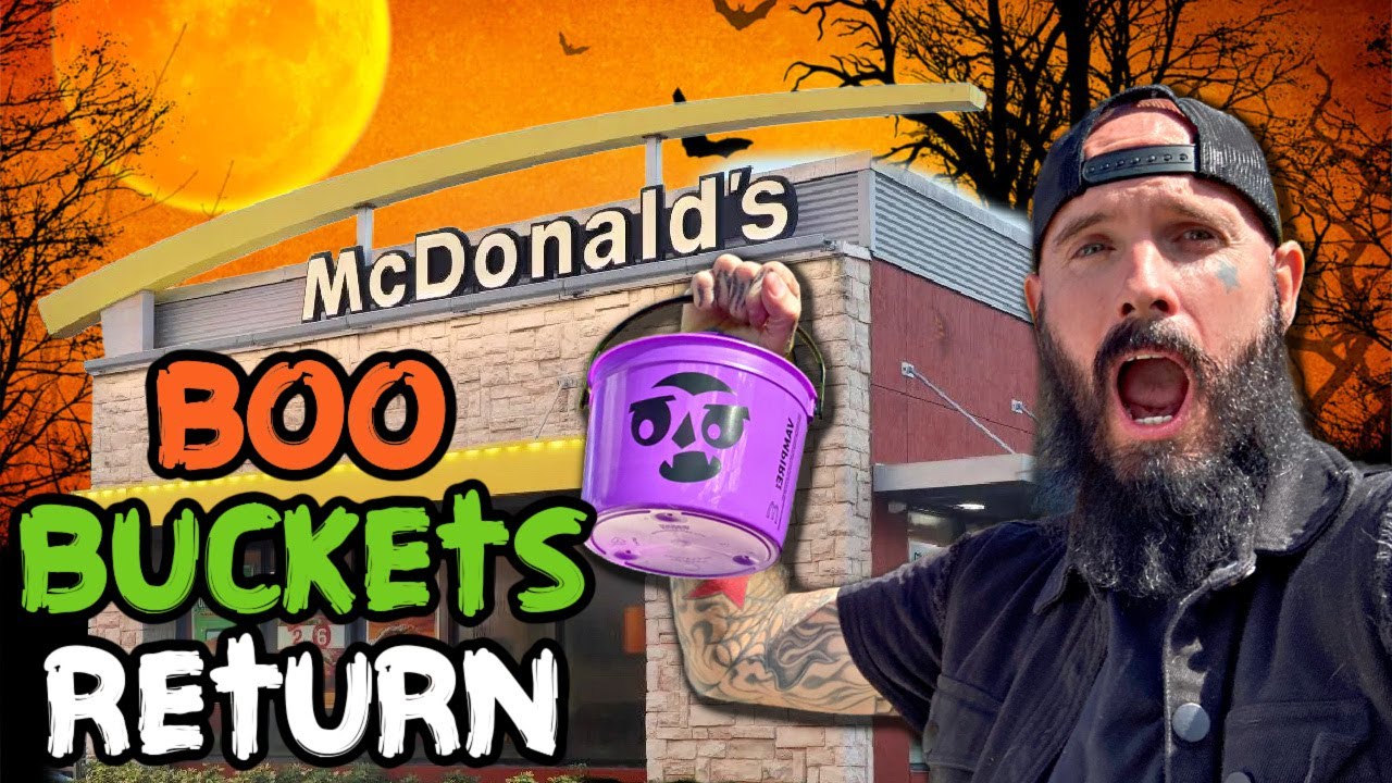 McDonald's Boo Buckets Are Returning