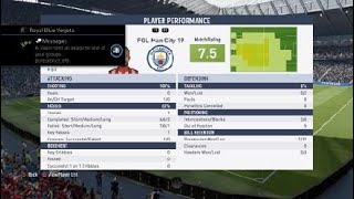 Man City 2 - 2 West Ham Cup