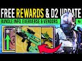 Destiny 2: FREE NEW ITEMS &amp; BUST EVERVERSE! Taken ARMOR, Marathon Bundle, Vendors &amp; More (20th Jan)