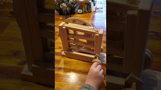 20200213 Marble Run with Hand Crank Lifter