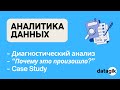Аналитика данных: Диагностический анализ - теория | Case Study