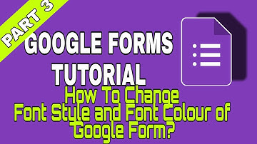 Google Form create Part 3 | How to change font size and Font style in Google Form @gaganwadhwafreelancer