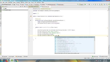 AlertDialog android tutorial for beginners