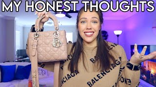 SMALL ABC LADY DIOR REVIEW! 🥴 PROS, CONS AND EVERYTHING IN BETWEEN | Kenzie Scarlett