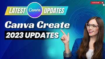 New Canva AI Tools and Features | CANVA Create 2023 Updates