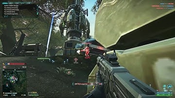 Planetside 2: Infiltrator INSANE 20 Killstreak behind the enemy zerg