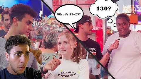 MUST SEE: Gen-Z CANNOT do simple math!!