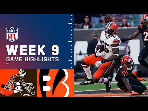 Browns vs. Bengals Week 9 Highlights | NFL 2021