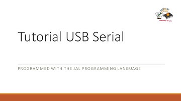 JAL Tutorial Book USB Serial
