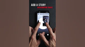 How To Add A Instagram Story Background Image 2023 