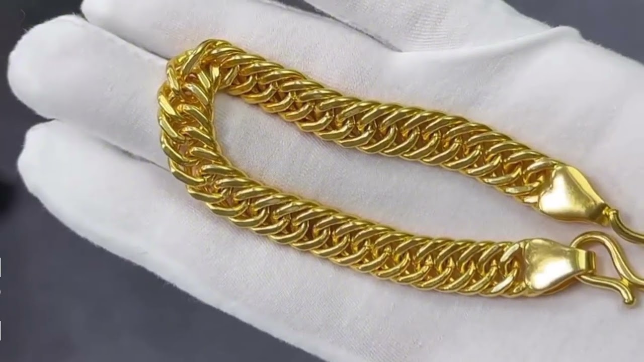 Gold chain making process 