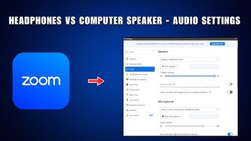 Koptelefoon versus computerluidspreker: audio-instellingen controleren in Zoom 2026