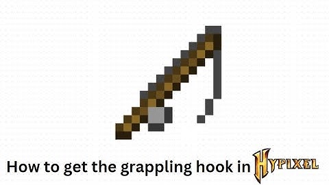 How to get the grappling hook gadget in Hypixel Minecraft