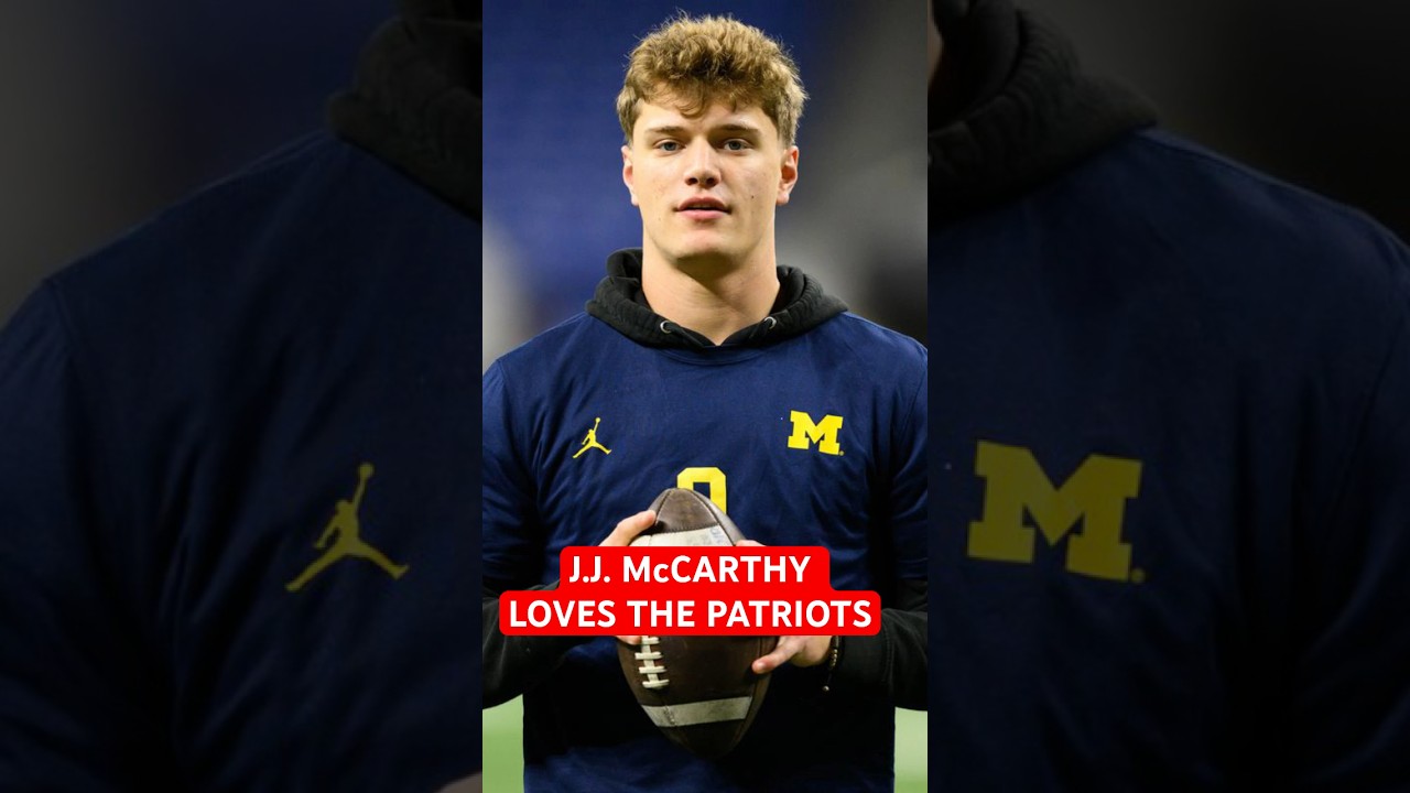 J.J. McCarthy LOVES The Patriots After Meeting With New England At NFL Combine! 