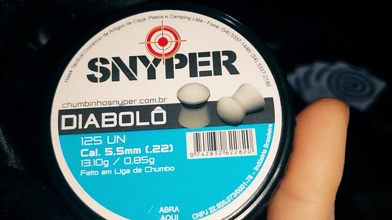 Dione 4G Agrupamento Chumbinho Snyper Diabolo