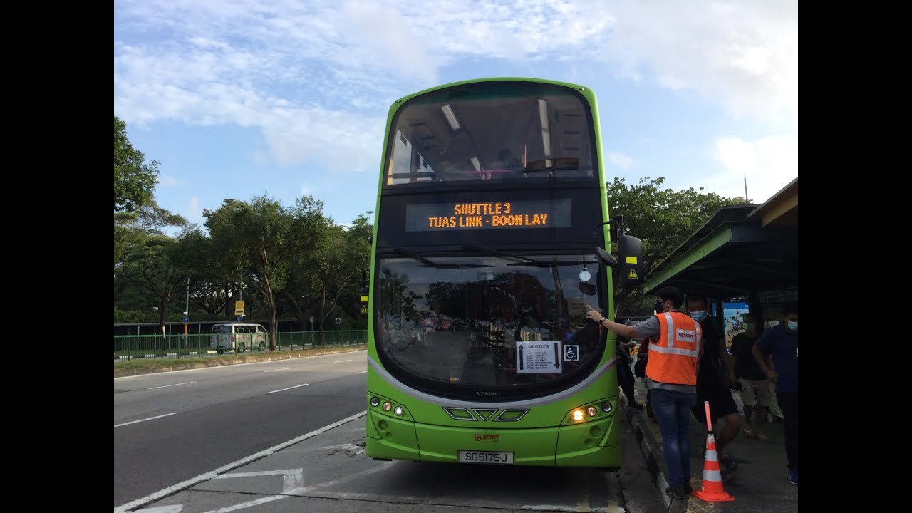 [EWL Sunday Closure] SMRT Bus Shuttle 3 [SG5175J]: Tuas Link → Boon Lay