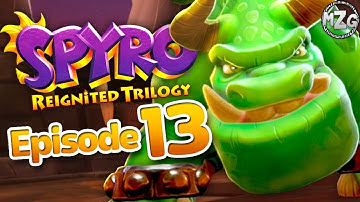 Spyro Reignited Trilogy Gameplay Walkthrough - Episode 13 - Gulp Boss Battle! (Spyro 2)