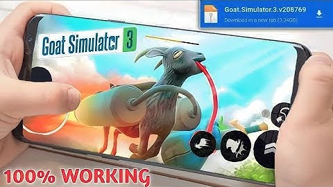 Goat Simulator 3 Mobile Gameplay (Android, iOS) - Part 1