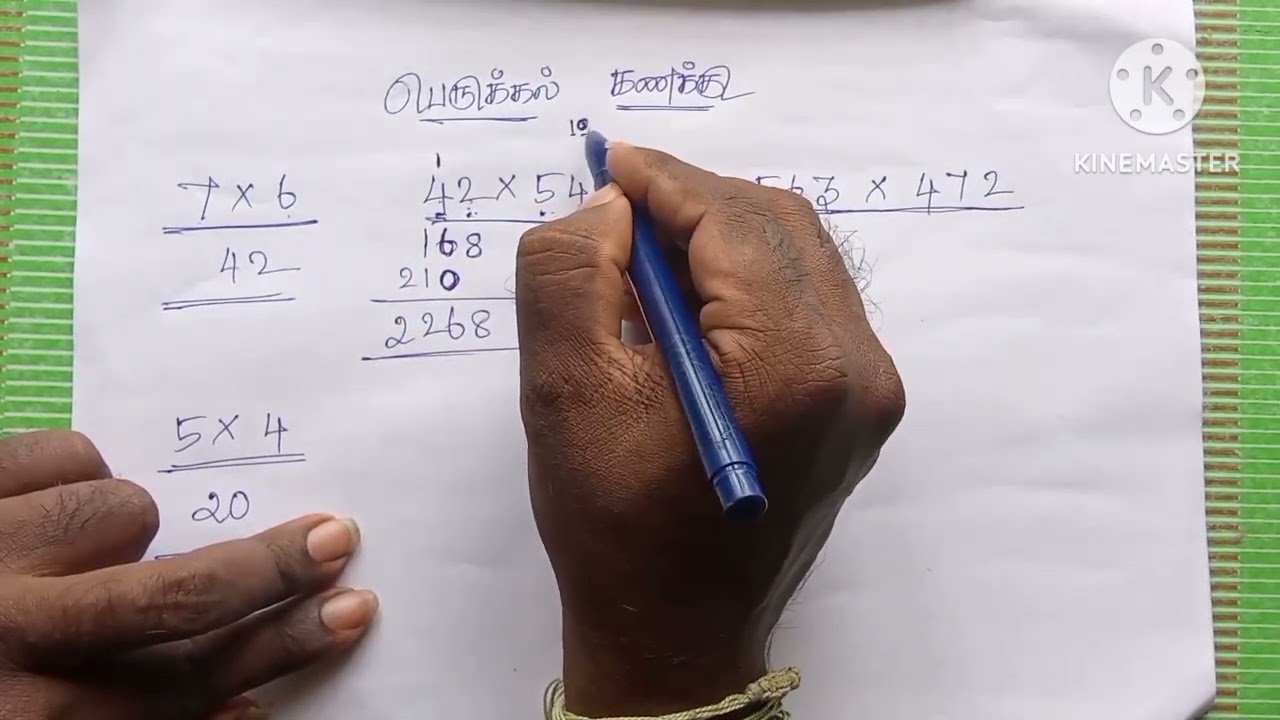 பெருக்கல் கணக்கு | perukkal kanakku |  multiplication in tamil | Rising Tamil