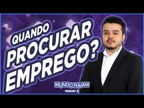 A melhor hora de PROCURAR UM EMPREGO é quando você já está EMPREGADO – Matheus Santiago Neto