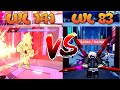 Lvl 83 vs 141  anime dimensions bad idea