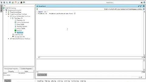 Data driven tests from Excel in SaopUI tool