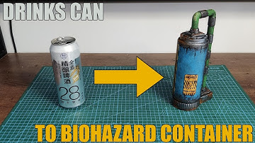 Making Wargaming Terrain From a Drinks Can