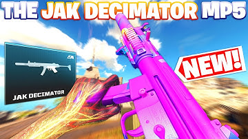The *NEW* JAK DECIMATOR MP5 is META on Rebirth Island 🔥 (Season 4 Warzone)