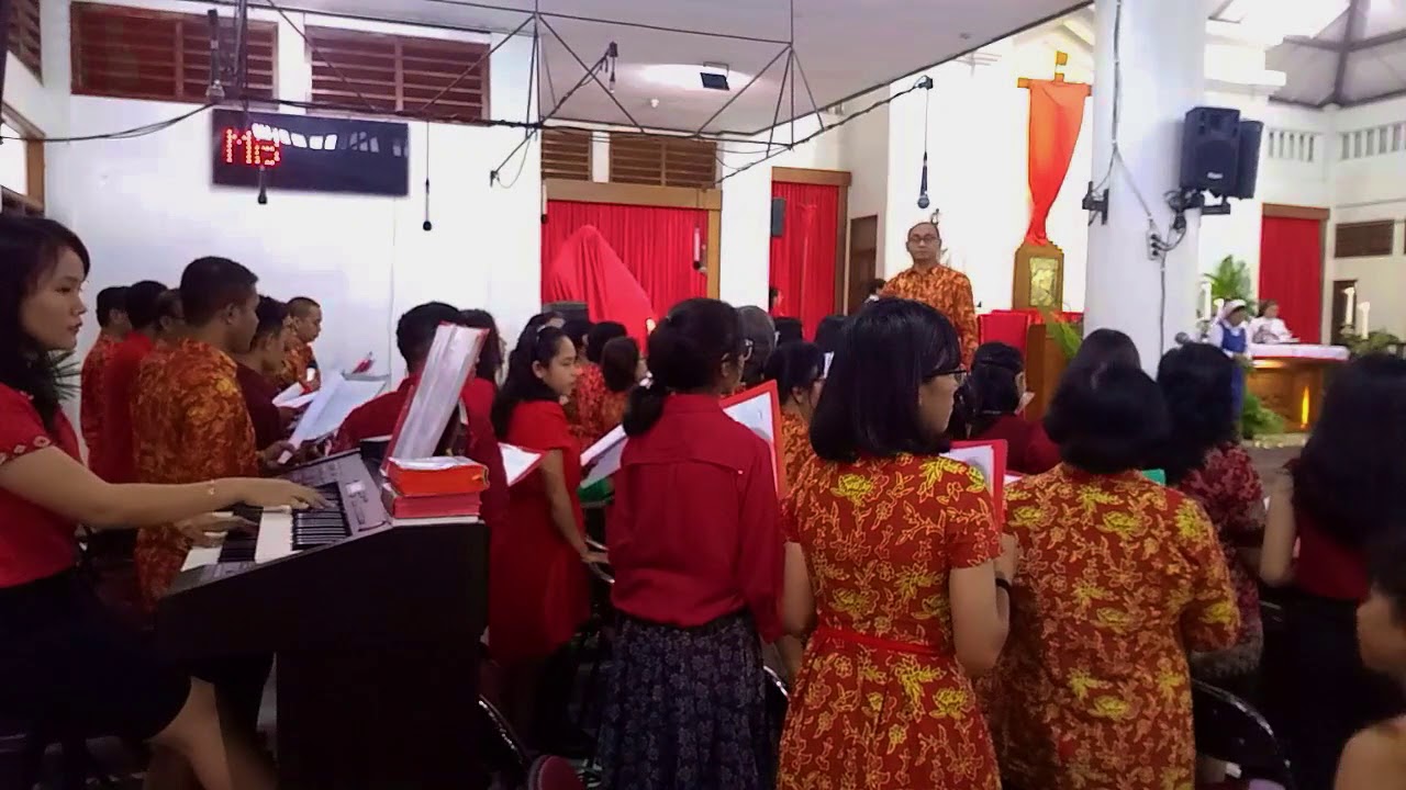 Sengsara Yesus - Lingkungan Santo Bartholomeus Babarsari (Arr. Paul Widyawan - 25/03/2018)