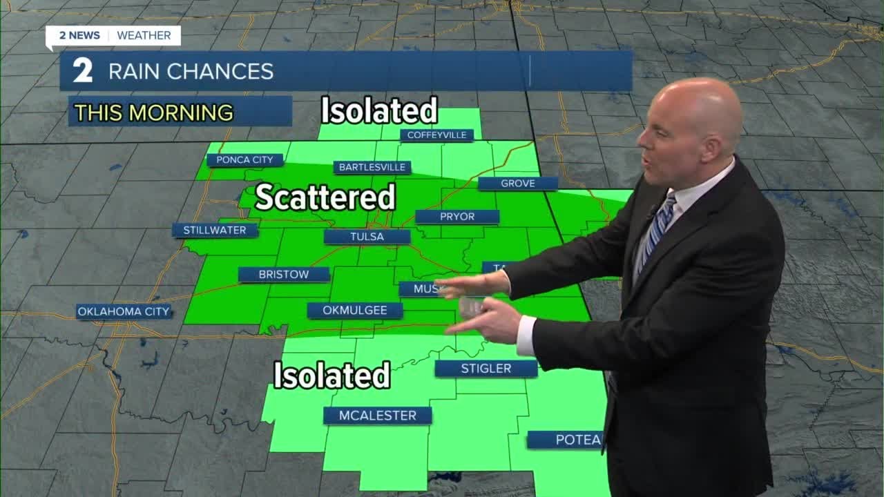 Chances Of Storms Into The Weekend - YouTube
