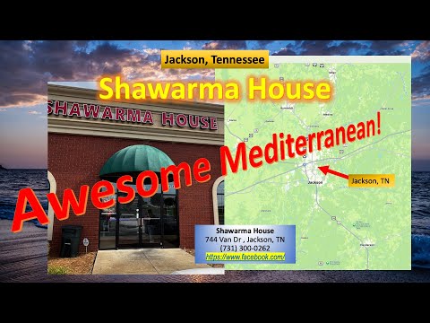 LUNCH at Shawarma House Restaurant in Jackson Tennessee AWESOME Mediterranean food