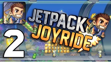 Jetpack Joyride Gameplay - PART 2 - MY BEST SCORE YET (iOS, Android)