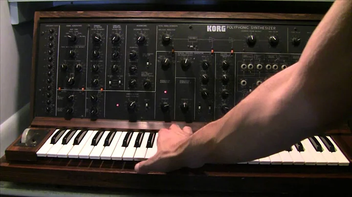 The Korg PS3100 Overview by Raul Pena