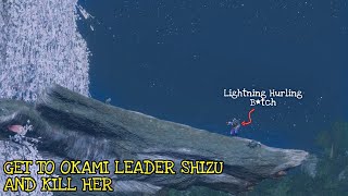 Sekiro : Get to Okami Leader Shizu and Kill Her | Explore Lake Freely screenshot 4