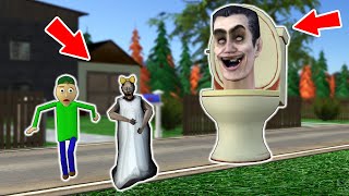 Granny vs Baldi vs Skibidi toilet - funny horror school animation (Compilation #42)