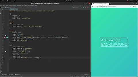 Pure CSS Animated Gradient Background _ HTML and CSS Tutorial - #OthersVideoCP