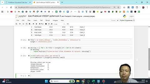 Pertemuan 3 Praktikum Praktikum Visualisasi Data dan Informasi