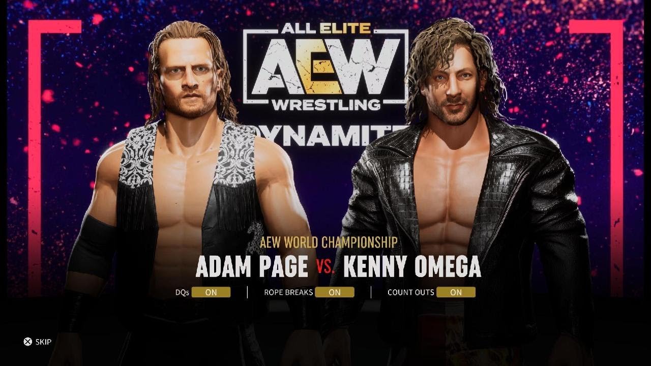 CTG - AEW: FIGHT FOREVER - HANGMAN VS KENNY OMEGA - 5 STAR MATCH