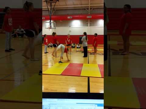 Girls dance Moulton Middle School
