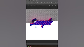 3d text in photoshop #youtubeshorts #shorts #short #photoshop #ishfaqartist