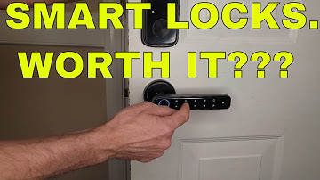HOW TO INSTALL A SMART DOOR HANDLE | Secustone Smart door handle unboxing and  installation