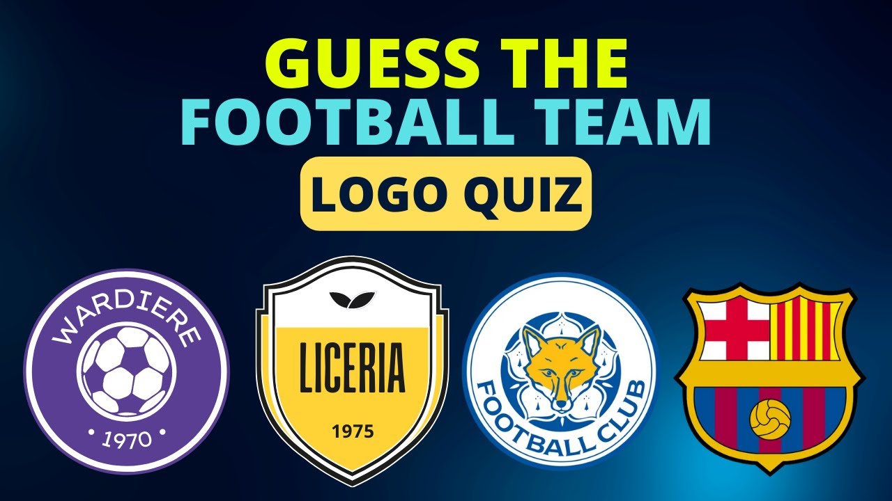 Guess The Football Team Football Logo Quiz YouTube