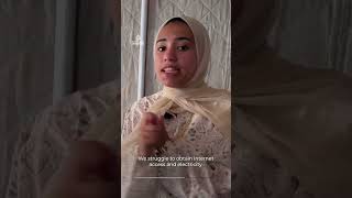 Young Palestinian women learn AI to tell stories of war on Gaza | AJ #shorts