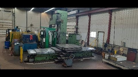 5"  TOS VARNSDORF MODEL #WHN13.8  CNC HORIZONTAL BORING MILL: STOCK #15482